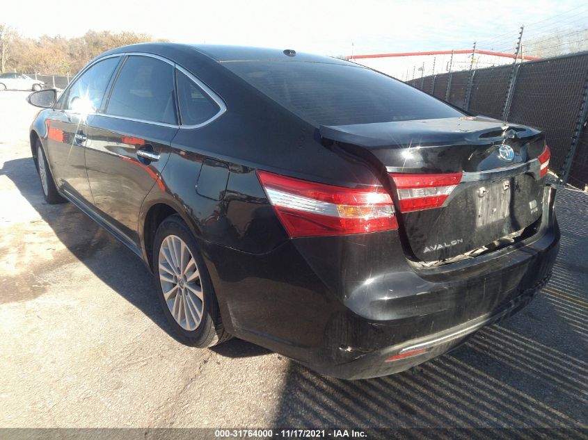 2014 TOYOTA AVALON HYBRID LIMITED/XLE TOURING 4T1BD1EB5EU020060