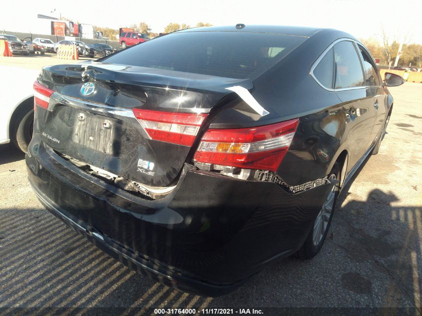2014 TOYOTA AVALON HYBRID LIMITED/XLE TOURING 4T1BD1EB5EU020060