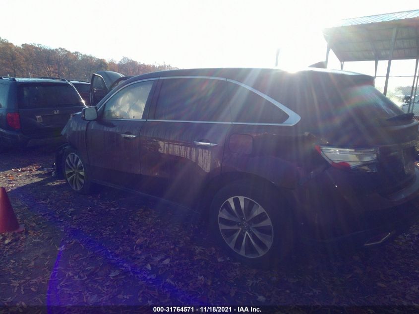 2015 ACURA MDX 5FRYD4H20FB003350