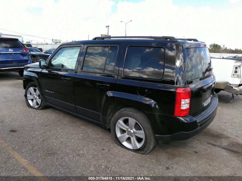 2017 JEEP PATRIOT LATITUDE 1C4NJPFA0HD148360