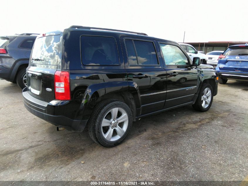 2017 JEEP PATRIOT LATITUDE 1C4NJPFA0HD148360