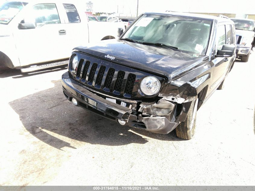 2017 JEEP PATRIOT LATITUDE 1C4NJPFA0HD148360