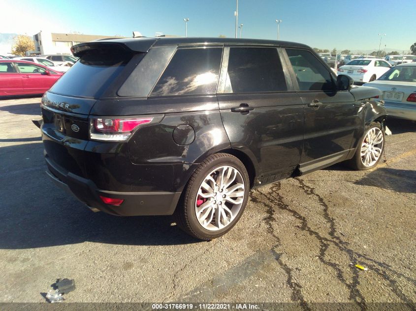 2016 LAND ROVER RANGE ROVER SPORT V8 SALWR2EFXGA575017