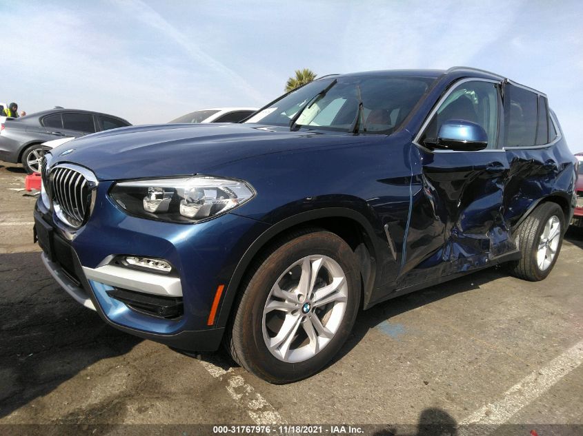 2019 BMW X3 SDRIVE30I 5UXTR7C56KLR48292