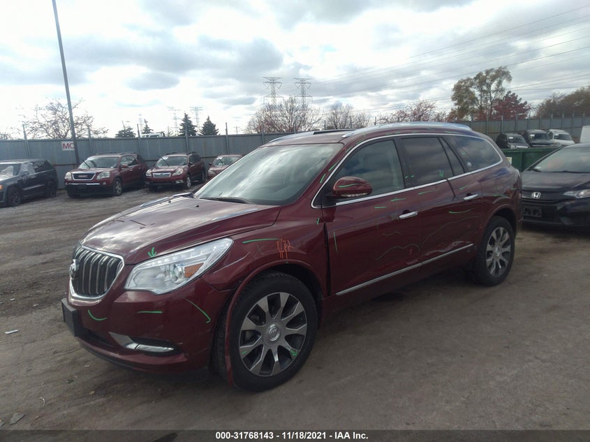 2017 BUICK ENCLAVE VIN: 5GAKVCKD7HJ209237