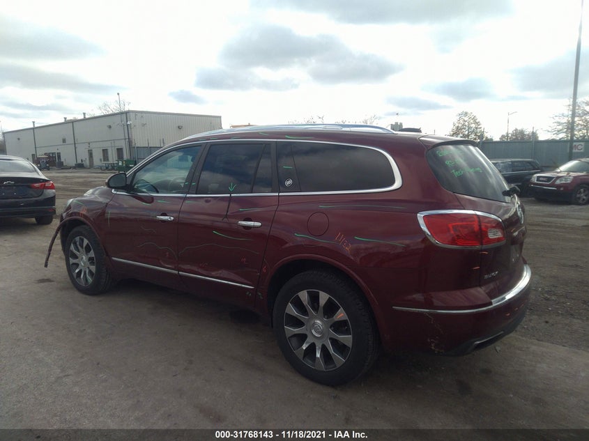2017 BUICK ENCLAVE VIN: 5GAKVCKD7HJ209237