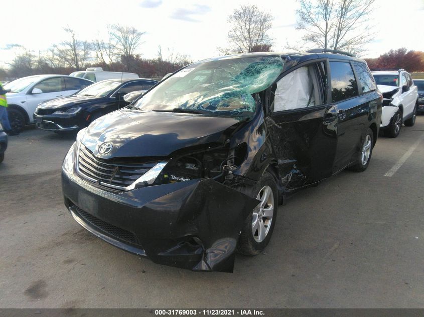 2014 TOYOTA SIENNA LE 5TDKK3DC6ES481689