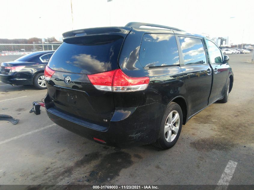 2014 TOYOTA SIENNA LE 5TDKK3DC6ES481689