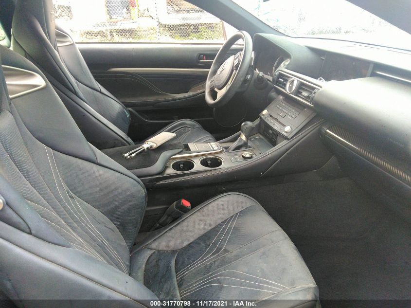 2016 LEXUS RC F JTHHP5BCXG5005110