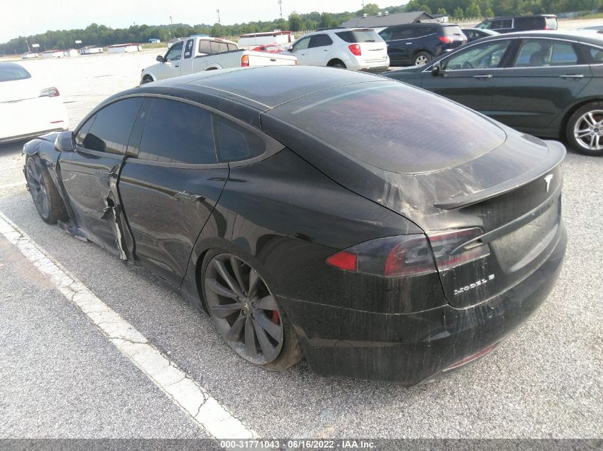 2017 TESLA MODEL S P100D 5YJSA1E46HF195803
