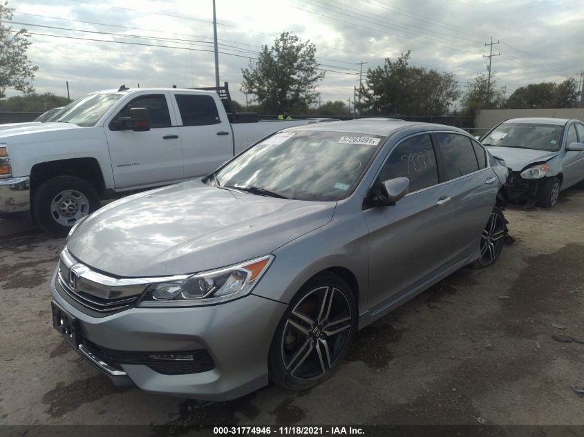 2017 HONDA ACCORD SEDAN SPORT SE 1HGCR2F17HA089538