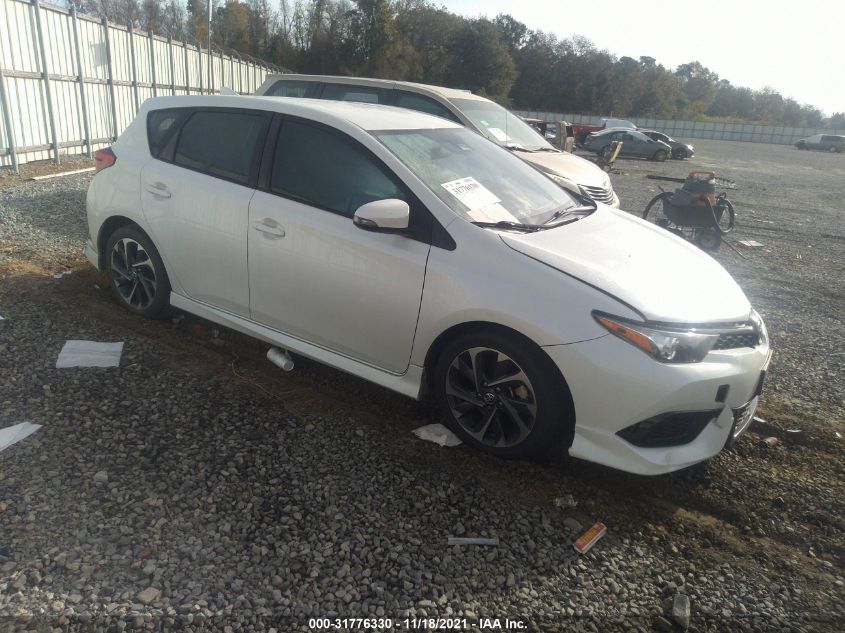 2018 TOYOTA COROLLA IM JTNKARJE1JJ562260