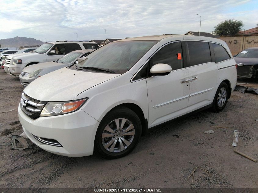 2014 HONDA ODYSSEY EX-L 5FNRL5H67EB115465