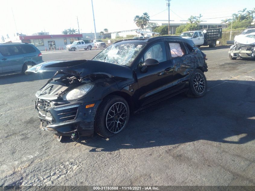2015 PORSCHE MACAN S WP1AB2A5XFLB55200