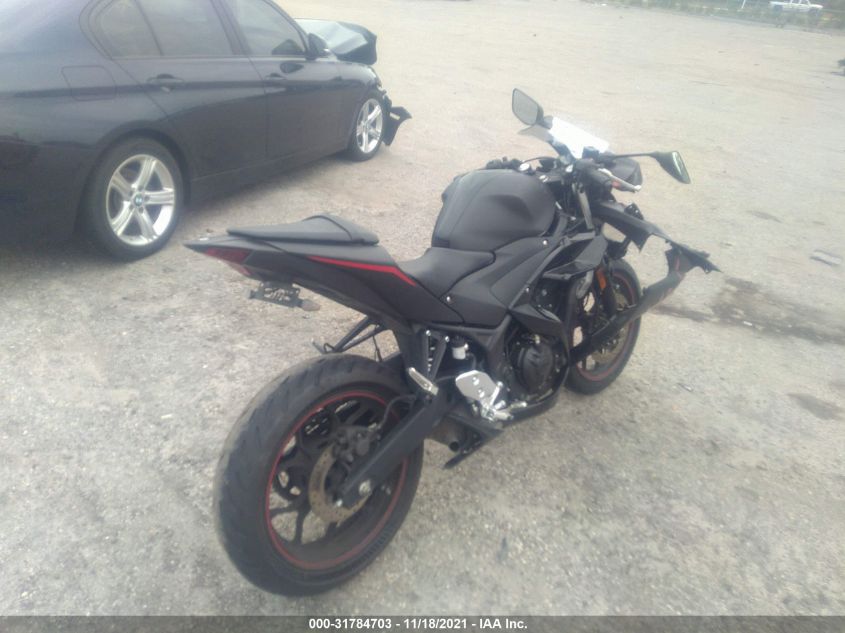 2017 YAMAHA YZFR3 MH3RH06Y1HK016481
