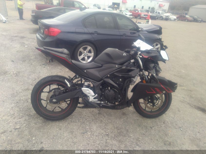 2017 YAMAHA YZFR3 MH3RH06Y1HK016481