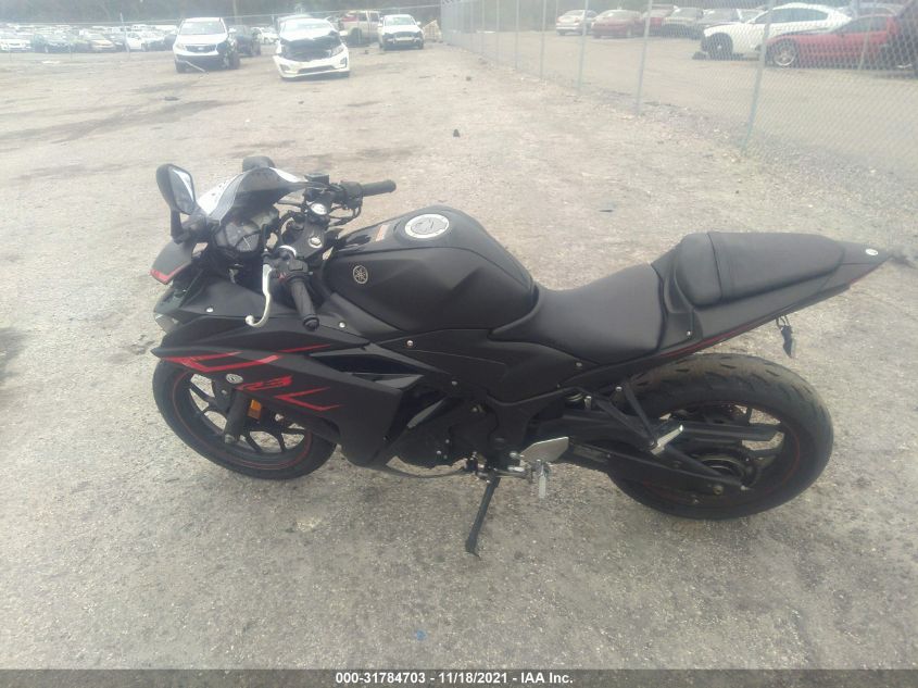 2017 YAMAHA YZFR3 MH3RH06Y1HK016481
