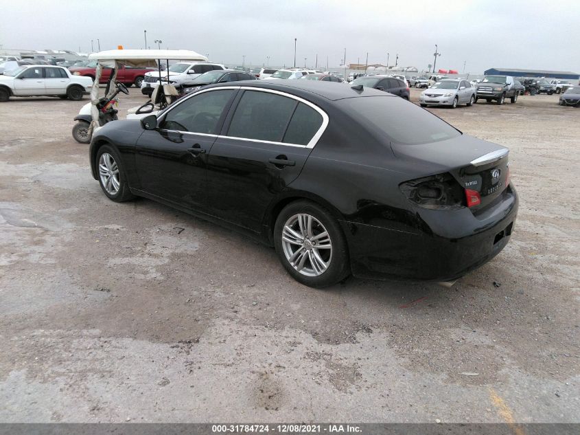 2013 INFINITI G37 SEDAN JOURNEY JN1CV6AP7DM710799