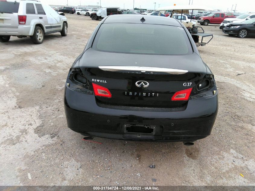 2013 INFINITI G37 SEDAN JOURNEY JN1CV6AP7DM710799