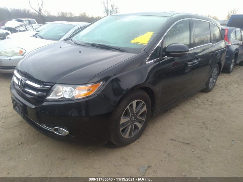 2014 HONDA ODYSSEY TOURING 5FNRL5H93EB128885