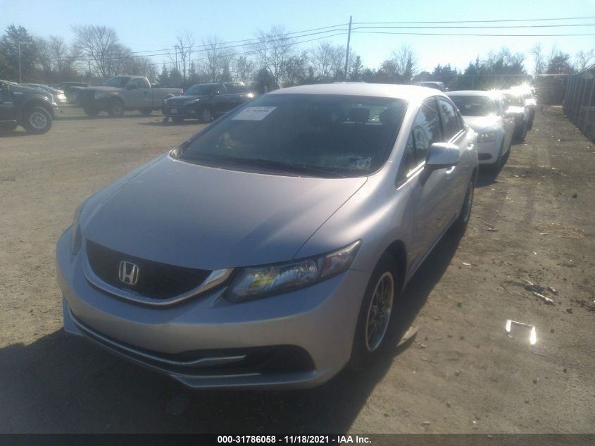 2013 HONDA CIVIC SDN LX 19XFB2F54DE279419
