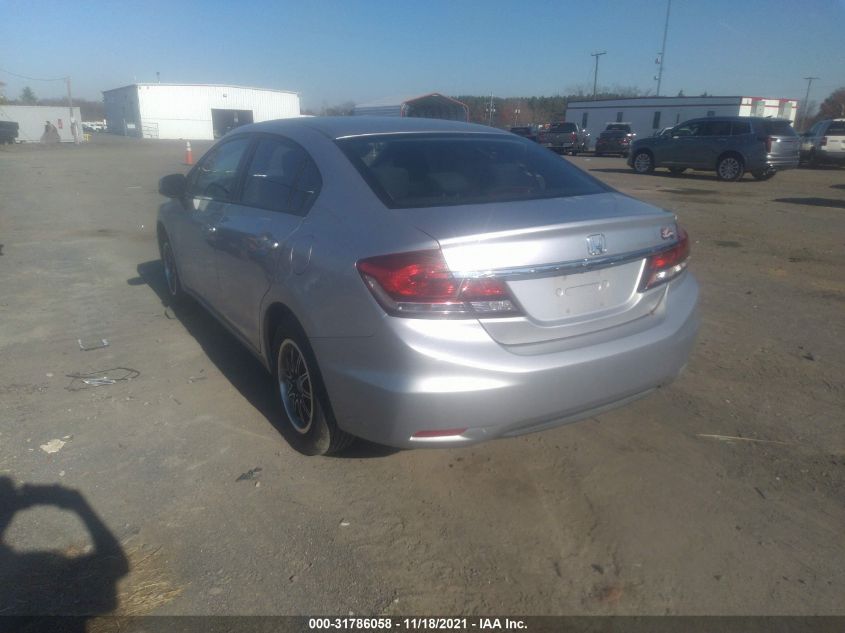 2013 HONDA CIVIC SDN LX 19XFB2F54DE279419