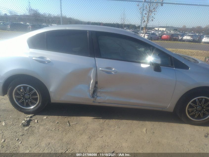 2013 HONDA CIVIC SDN LX 19XFB2F54DE279419