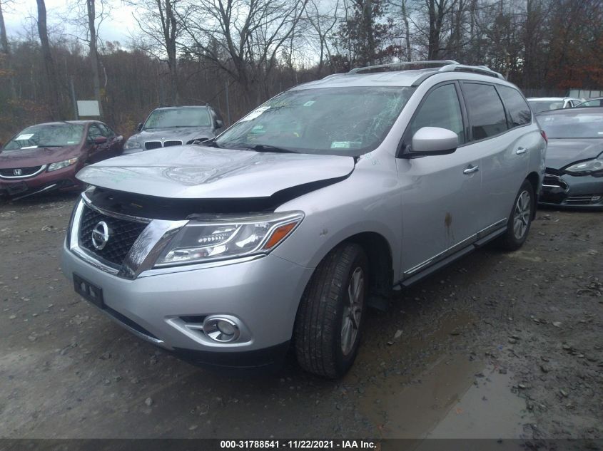 2014 NISSAN PATHFINDER SL 5N1AR2MM1EC694119