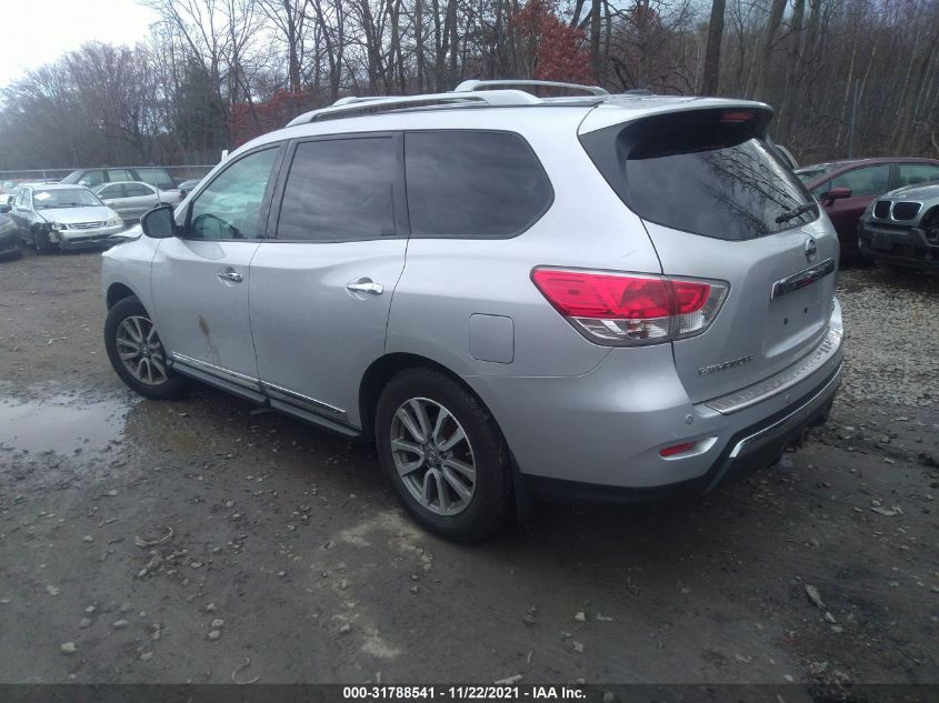 2014 NISSAN PATHFINDER SL 5N1AR2MM1EC694119