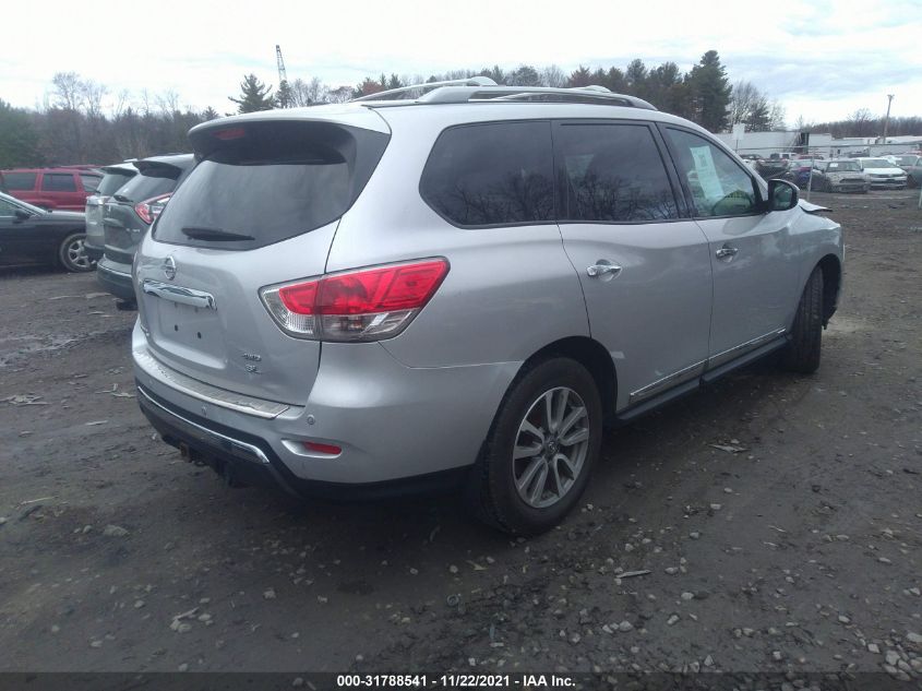 2014 NISSAN PATHFINDER SL 5N1AR2MM1EC694119