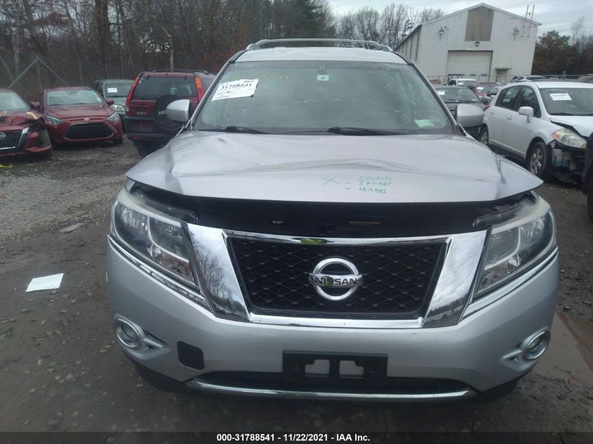 2014 NISSAN PATHFINDER SL 5N1AR2MM1EC694119