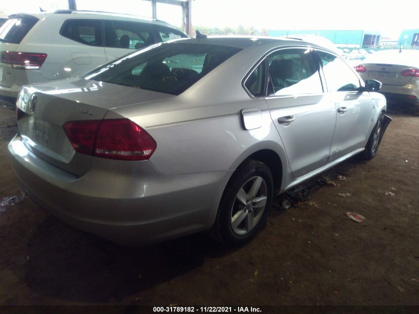 2013 VOLKSWAGEN PASSAT TDI SE W/SUNROOF 1VWBN7A3XDC108705