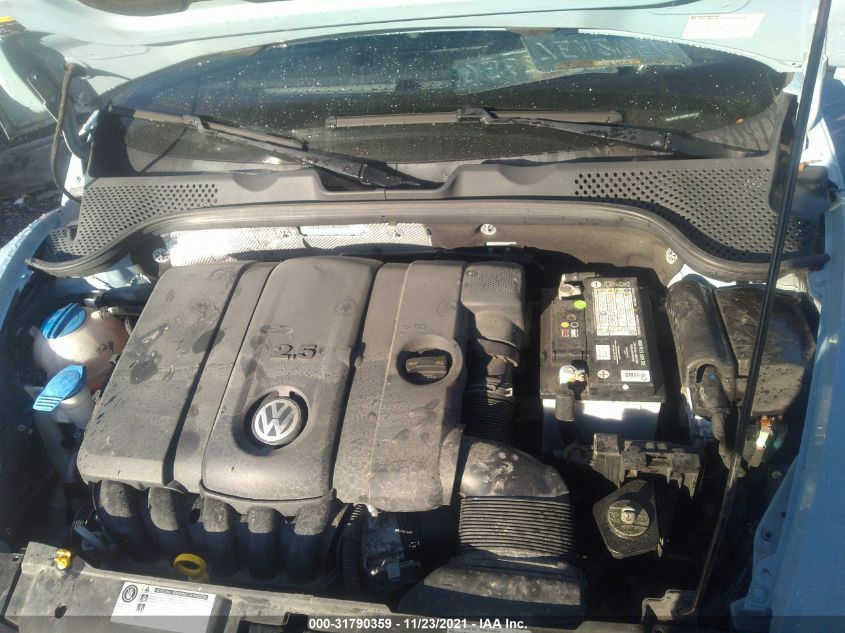 2014 VOLKSWAGEN BEETLE COUPE 2.5L 3VWJX7AT9EM632725