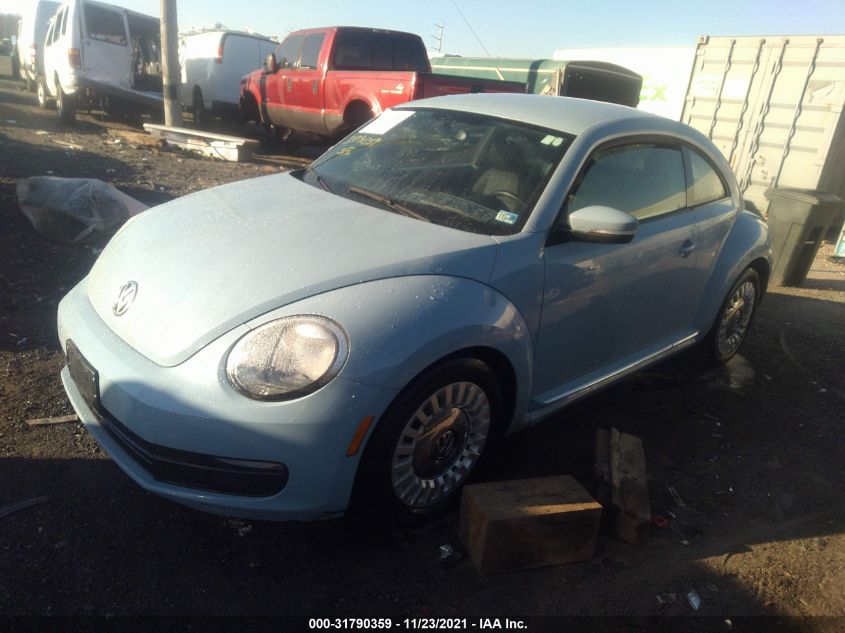 2014 VOLKSWAGEN BEETLE COUPE 2.5L 3VWJX7AT9EM632725