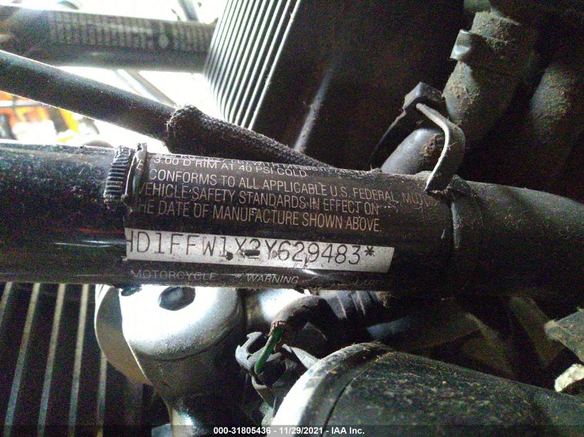 2002 HARLEY-DAVIDSON FLHTCI 1HD1FFW1X2Y629483