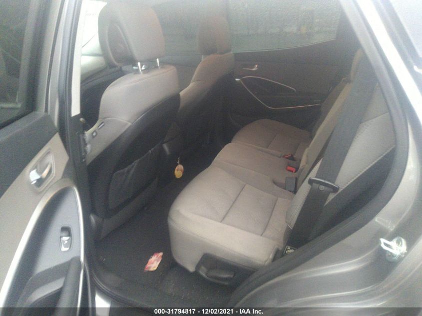 2017 HYUNDAI SANTA FE SPORT 2.4L 5XYZUDLB0HG411131