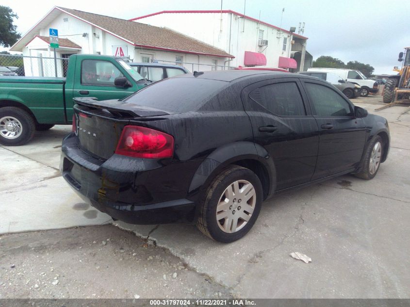 2014 DODGE AVENGER SE 1C3CDZAB5EN126830