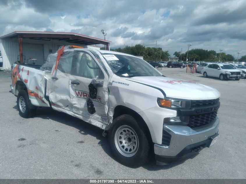 2019 CHEVROLET SILVERADO 1500 WORK TRUCK - 1GCRWAEH8KZ297284