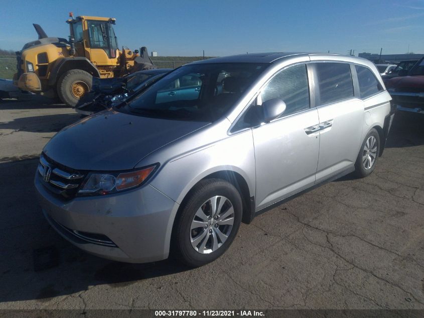 2014 HONDA ODYSSEY EX-L 5FNRL5H69EB105259
