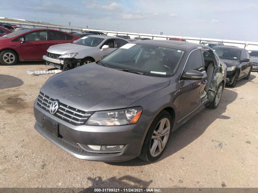 2015 VOLKSWAGEN PASSAT 2.0L TDI SE W 1VWBV7A35FC057603