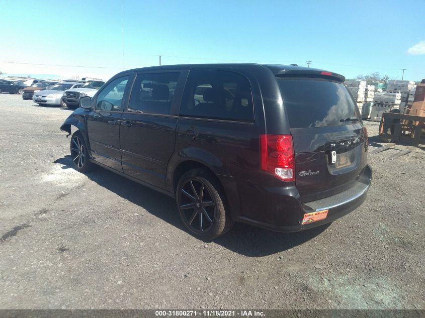 2013 DODGE GRAND CARAVAN SE 2C4RDGBGXDR735773