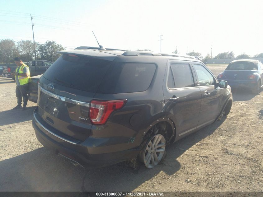 2018 FORD EXPLORER XLT 1FM5K8D81JGA74773