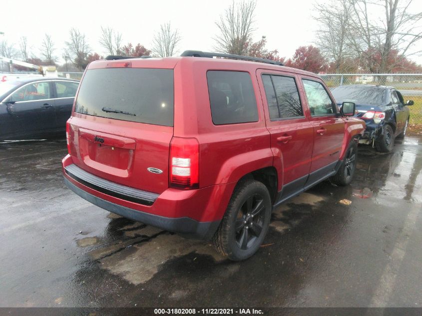 2014 JEEP PATRIOT ALTITUDE 1C4NJPBA0ED834867