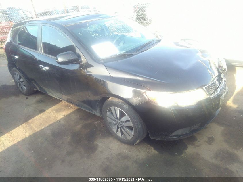 2013 KIA FORTE 5-DOOR EX KNAFU5A20D5667846