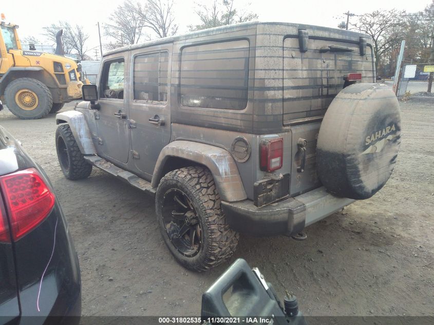 2013 JEEP WRANGLER UNLIMITED SAHARA 1C4BJWEG5DL655872