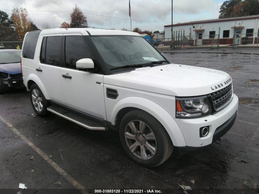 2015 LAND ROVER LR4 HSE SALAG2V61FA777226