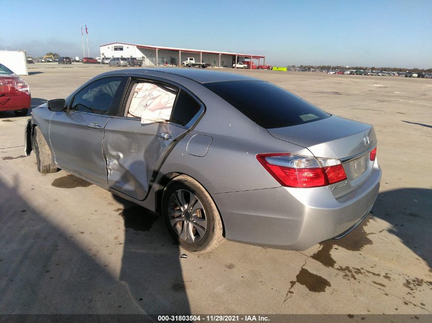 2014 HONDA ACCORD SEDAN LX 1HGCR2F31EA053597