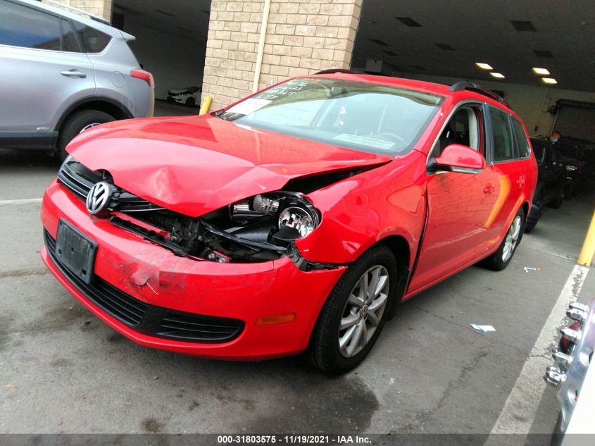 2014 VOLKSWAGEN JETTA SPORTWAGEN SE 3VWPP7AJ6EM622422