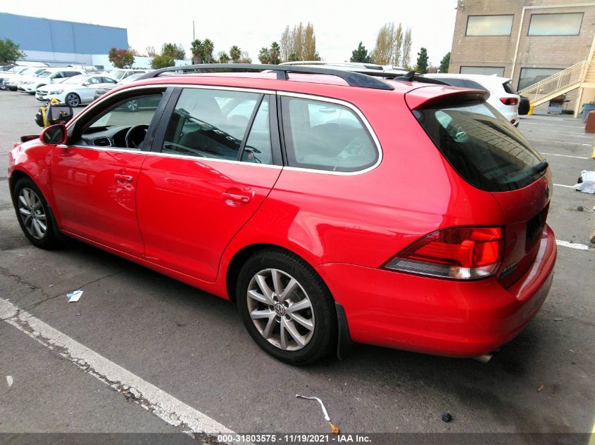 2014 VOLKSWAGEN JETTA SPORTWAGEN SE 3VWPP7AJ6EM622422