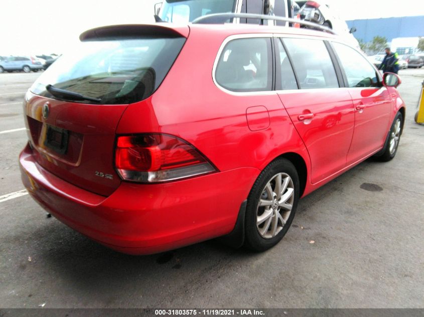 2014 VOLKSWAGEN JETTA SPORTWAGEN SE 3VWPP7AJ6EM622422